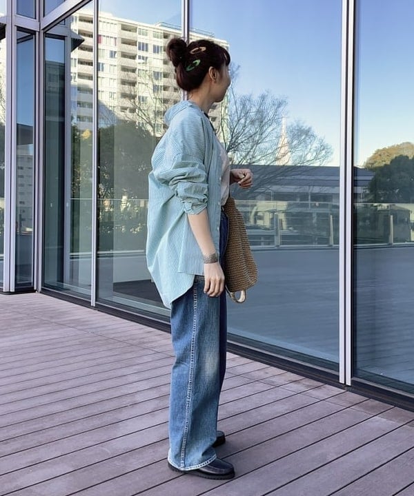 おのすさんの「BEAMS WOMEN｜【別注】Paraboot / BAHAMAS」を使ったコーディネート