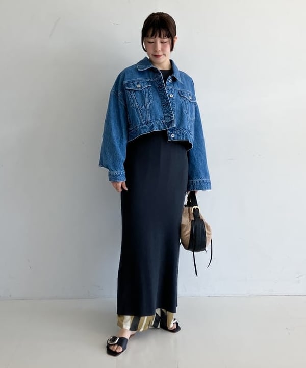 SAKAIさんの「BEAMS WOMEN｜コットンアセテート フレアスリーブ ワンピース」を使ったコーディネート