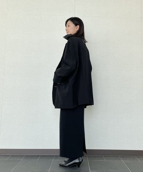 住吉　明佳さんの「BEAMS WOMEN｜オーガンジー リボンブラウス」を使ったコーディネート