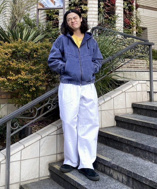 りくっしーさんの「BEAMS WOMEN｜フェード ジップブルゾン」を使ったコーディネート