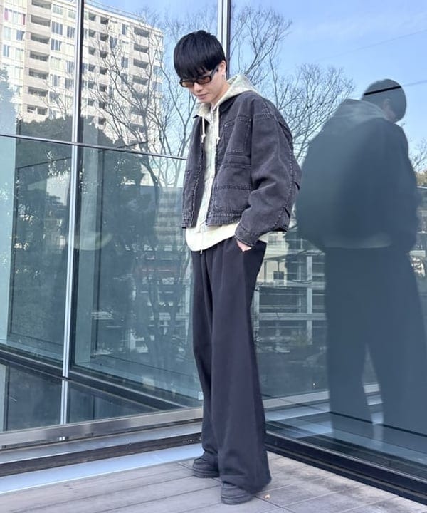中嶋 大介さんの「BEAMS WOMEN｜フェードダック ショートブルゾン」を使ったコーディネート