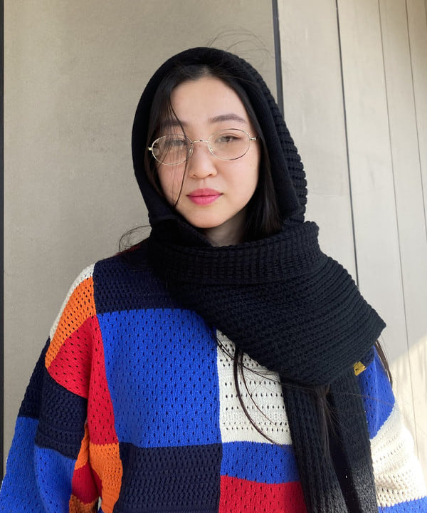 ayaさんの「BEAMS WOMEN｜クレイジークルーネック ニット」を使ったコーディネート