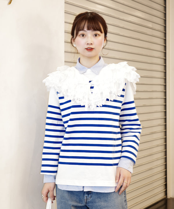 Joさんの「BEAMS WOMEN｜NAPRON / 別注 レース ミニ ペイシェント バッグ」を使ったコーディネート