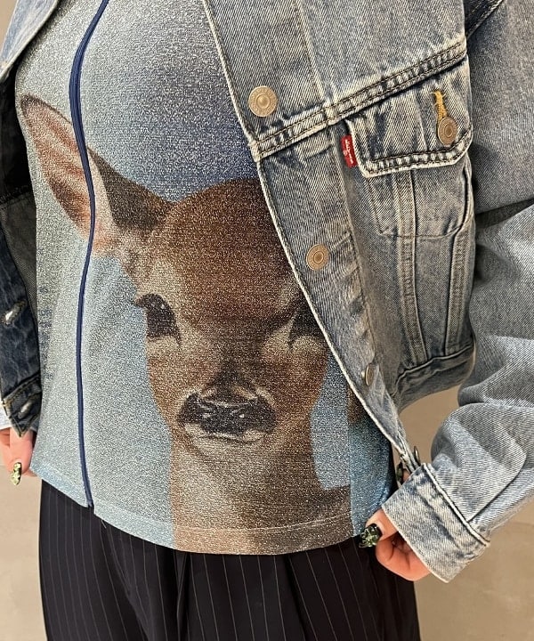 星野 真依さんの「BEAMS WOMEN｜LEVI’S(R) / SHRUNKEN 90S TRUCKER」を使ったコーディネート