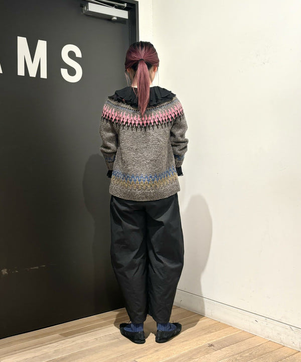 sakuraさんの「BEAMS WOMEN｜シアー ラッフル ブラウス」を使ったコーディネート