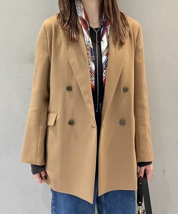 CHIHIROさんの「BEAMS WOMEN｜GIANNI NOTARO / NEW フレーム バケット バッグ」を使ったコーディネート