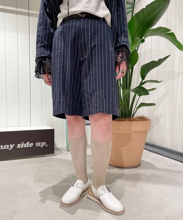 おのすさんの「BEAMS WOMEN｜ライン メッセージ Tシャツ」を使ったコーディネート