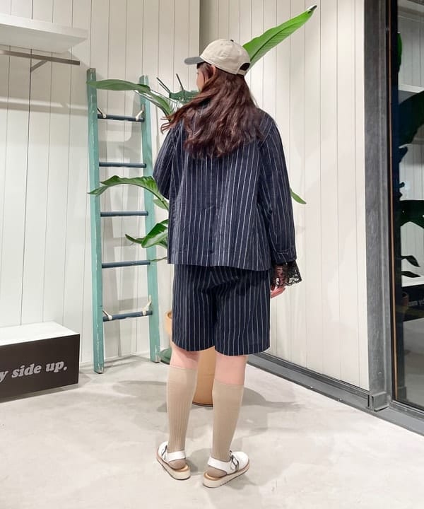 おのすさんの「BEAMS WOMEN｜ライン メッセージ Tシャツ」を使ったコーディネート