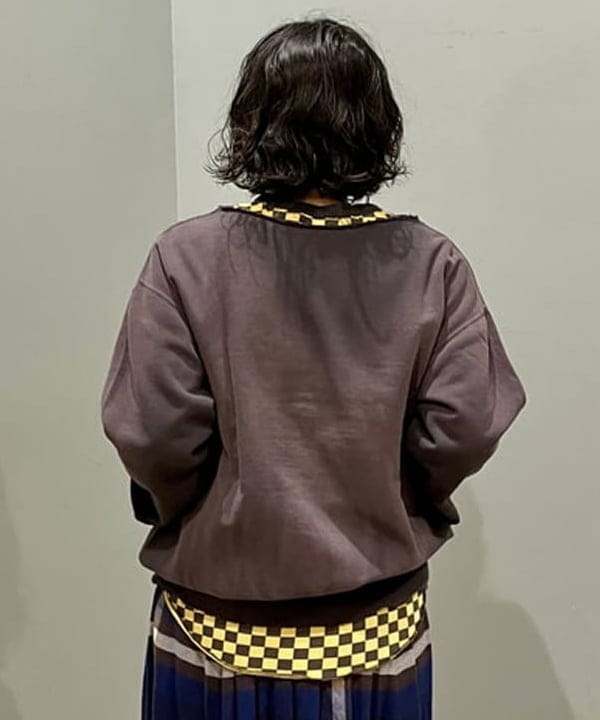 坂本 有佳子さんの「BEAMS WOMEN｜【別注】WAREHOUSE & CO. / カットオフ スウェット」を使ったコーディネート