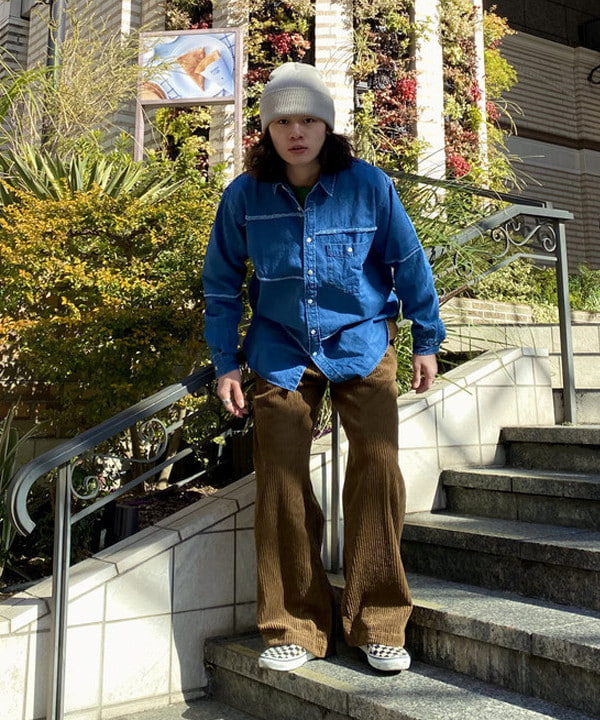 りくっしーさんの「BEAMS WOMEN｜BEAMS / ベーシック ワッチキャップ」を使ったコーディネート