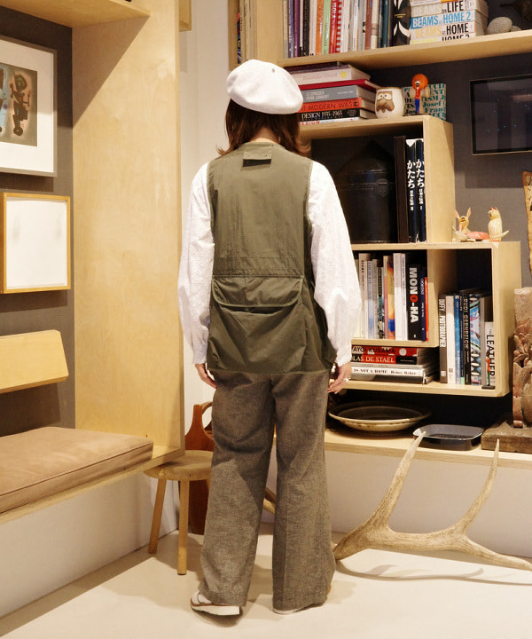 Joさんの「BEAMS WOMEN｜ストライプ チェック スラックス」を使ったコーディネート