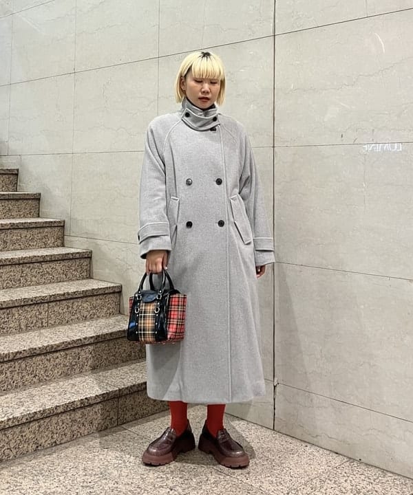 あさひさんの「BEAMS WOMEN｜パターンチェック バッグ」を使ったコーディネート