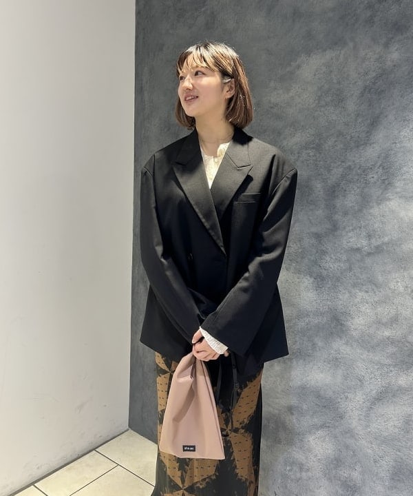 仙田 こころさんの「BEAMS WOMEN｜プリーツ レース シャツ」を使ったコーディネート
