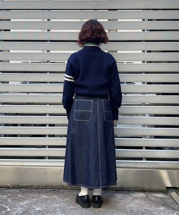 まつむさんの「BEAMS WOMEN｜ラップ プリーツ スカート」を使ったコーディネート