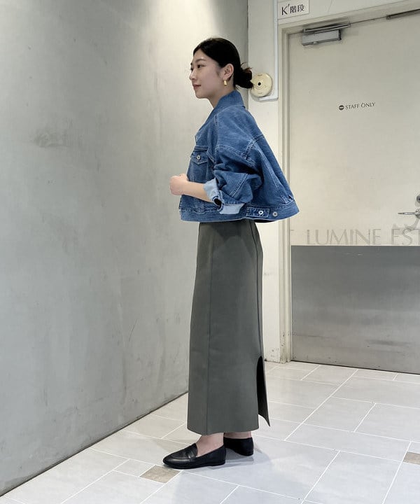 坂本 涼花さんの「BEAMS WOMEN｜【別注】upper hights / THE SHORT デニムジャケット」を使ったコーディネート
