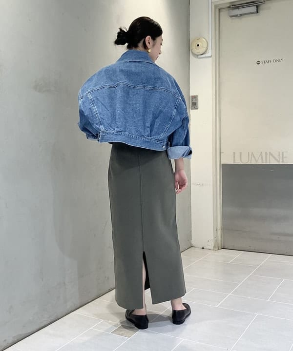坂本 涼花さんの「BEAMS WOMEN｜【別注】upper hights / THE SHORT デニムジャケット」を使ったコーディネート