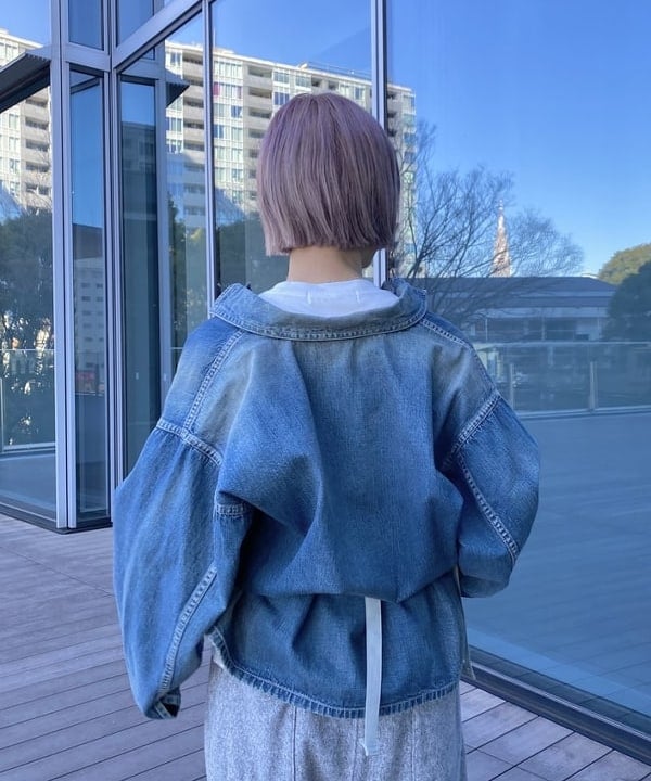 Kaoru Sakumaさんの「BEAMS WOMEN｜【別注】BUZZ RICKSON’s / USED DENIM PULLOVER」を使ったコーディネート