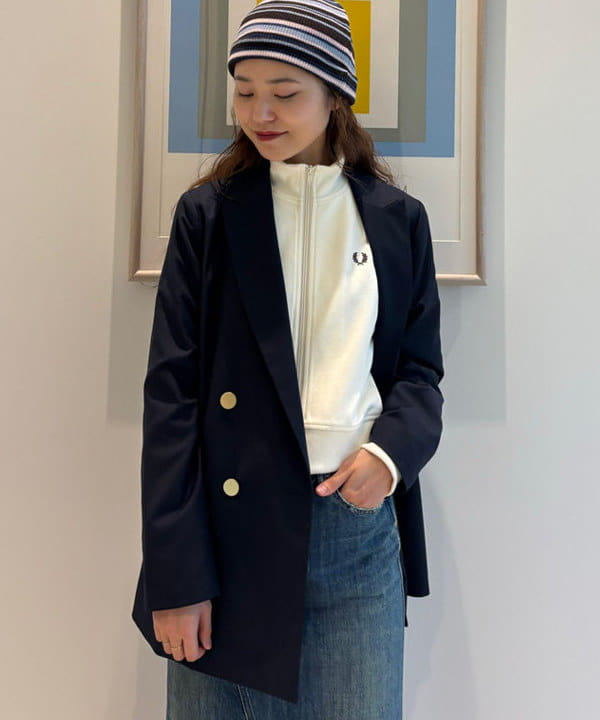 佐々木 南美さんの「BEAMS WOMEN｜【別注】FRED PERRY / TRACK JACKET」を使ったコーディネート