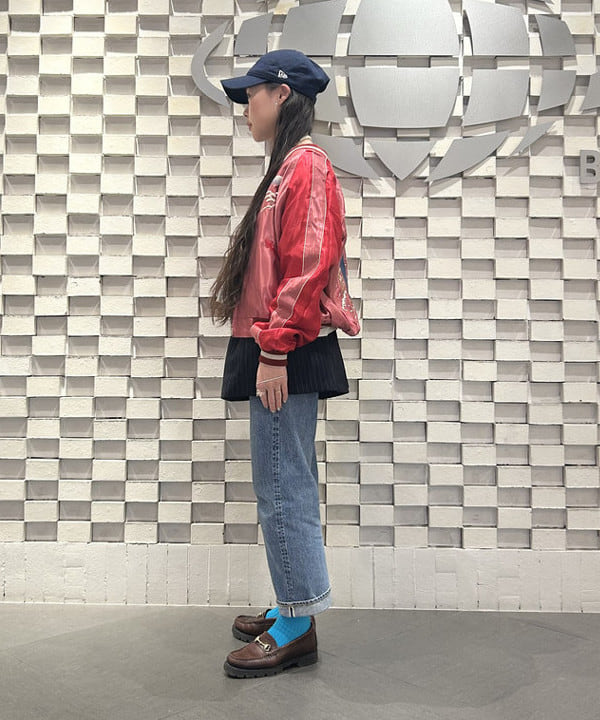 清水 彩乃さんの「BEAMS WOMEN｜【別注】orSlow / No.8 DENIM NEW」を使ったコーディネート