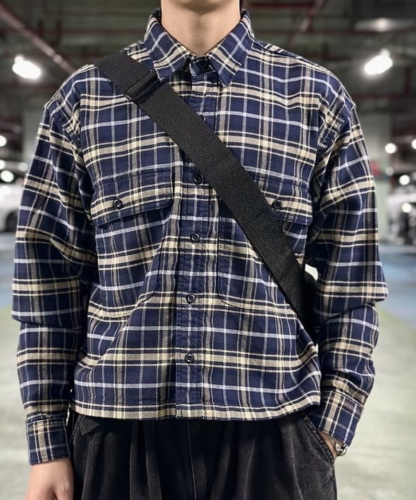 Kellyさんの「BEAMS WOMEN｜ショートチェックシャツ」を使ったコーディネート