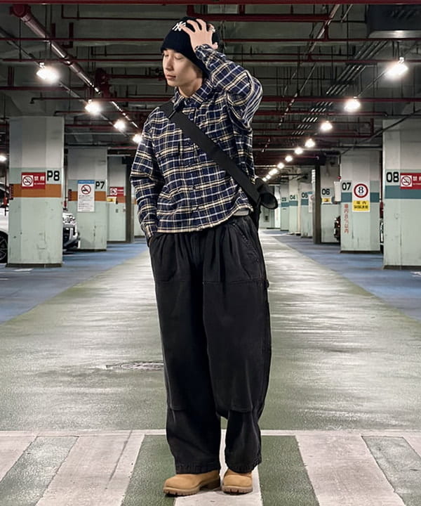 Kellyさんの「BEAMS WOMEN｜ショートチェックシャツ」を使ったコーディネート