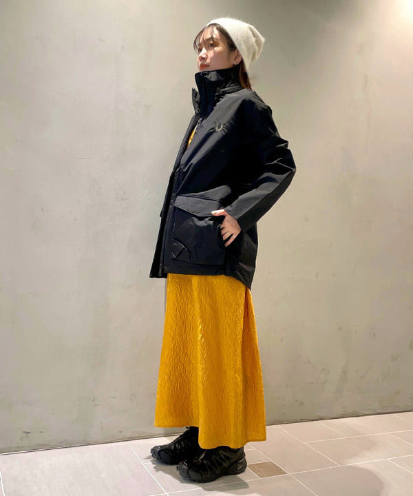 カタヤマ アヤさんの「BEAMS WOMEN｜FRED PERRY / Patch Pocket Sports Jacket」を使ったコーディネート