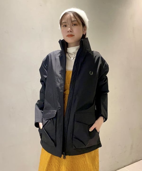 カタヤマ アヤさんの「BEAMS WOMEN｜FRED PERRY / Patch Pocket Sports Jacket」を使ったコーディネート