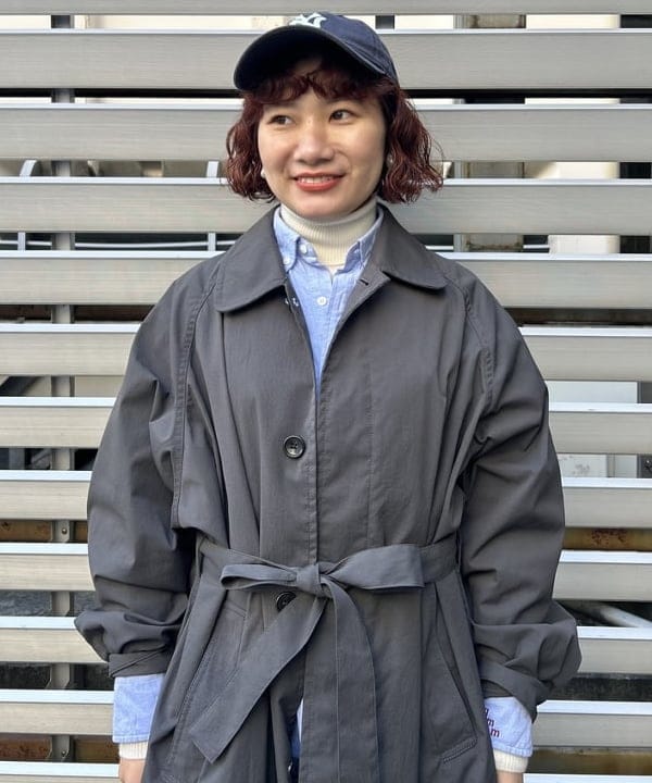 まつむさんの「BEAMS WOMEN｜ソロテックス バルマカン コート」を使ったコーディネート