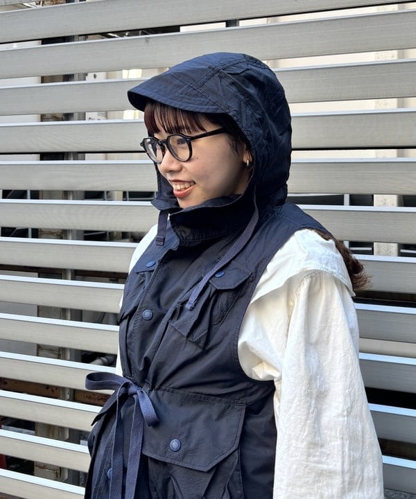チナツさんの「BEAMS WOMEN｜GREGORY / 別注 VINTAGE HIP MATE NAVY」を使ったコーディネート