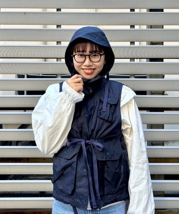 チナツさんの「BEAMS WOMEN｜GREGORY / 別注 VINTAGE HIP MATE NAVY」を使ったコーディネート