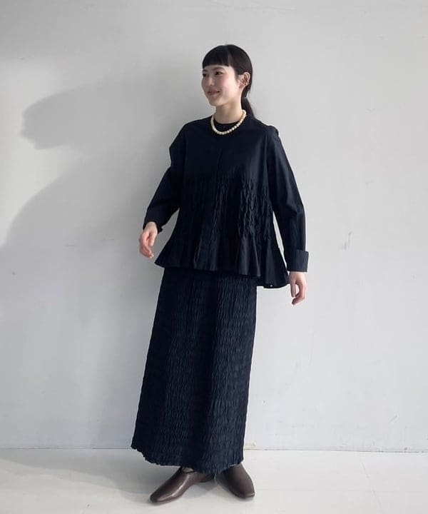 Ichika Hondaさんの「BEAMS WOMEN｜SHISEI / MM TIGHT SQUARE スリッポン」を使ったコーディネート