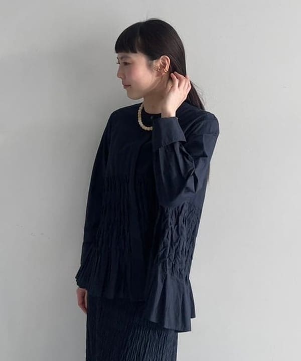 Ichika Hondaさんの「BEAMS WOMEN｜SHISEI / MM TIGHT SQUARE スリッポン」を使ったコーディネート