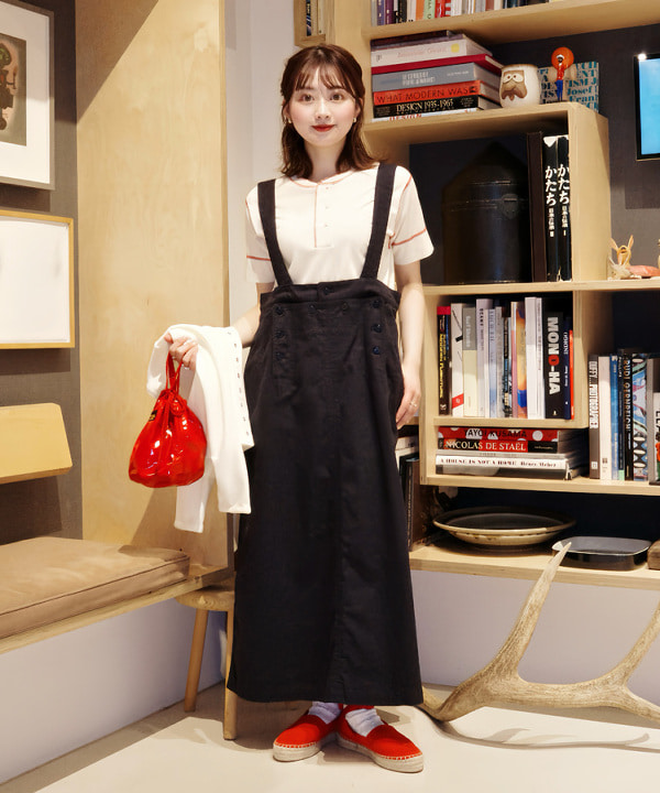 Joさんの「BEAMS WOMEN｜レースアップ エスパドリーユ」を使ったコーディネート