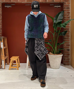 BEAMS PLUS（ビームス プラス）Check Vest Mohair（トップス