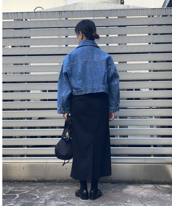 藤井 裕実子さんの「BEAMS WOMEN｜【別注】upper hights / THE SHORT デニムジャケット」を使ったコーディネート