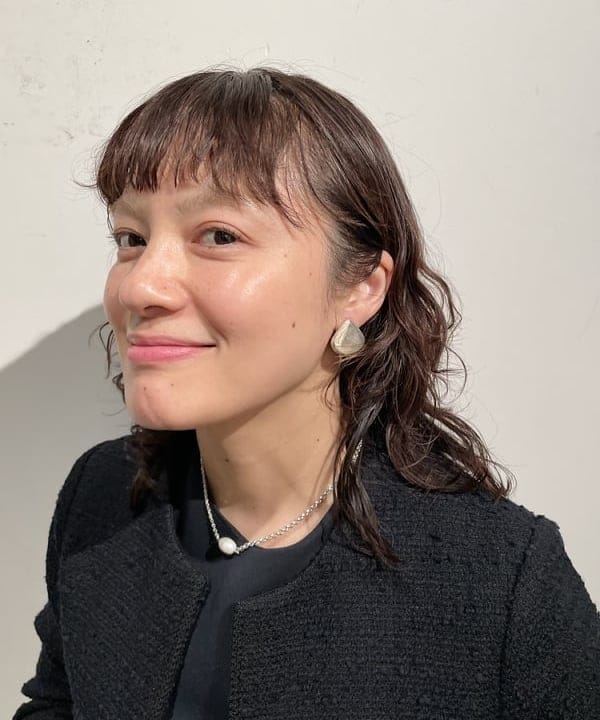 IZUMI MAYUMIさんの「BEAMS WOMEN｜ツイード クルーネック ジャケット＊」を使ったコーディネート
