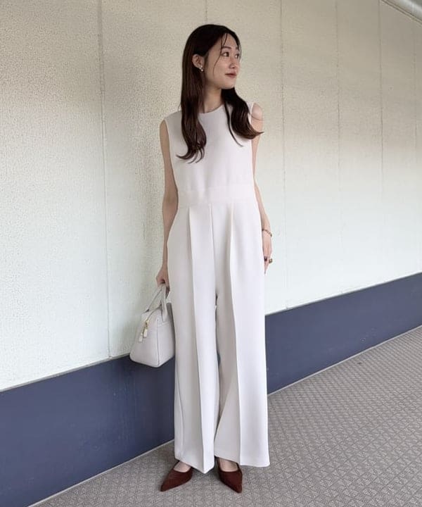 YUIさんの「BEAMS WOMEN｜トリプルクロス オールインワン＊」を使ったコーディネート