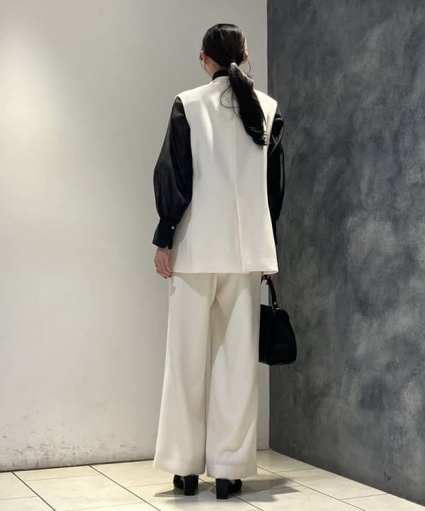 nodokaさんの「BEAMS WOMEN｜オーガンジー リボンブラウス」を使ったコーディネート