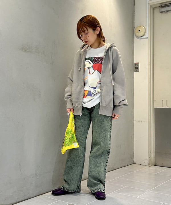 ナツハさんの「BEAMS WOMEN｜BEAMS BOY / イレギュラー バンダナ バッグ」を使ったコーディネート