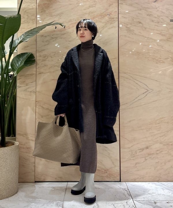 ゆうかさんの「BEAMS WOMEN｜NAGHEDI / イントレチャート トートバッグ」を使ったコーディネート