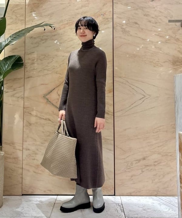 ゆうかさんの「BEAMS WOMEN｜NAGHEDI / イントレチャート トートバッグ」を使ったコーディネート