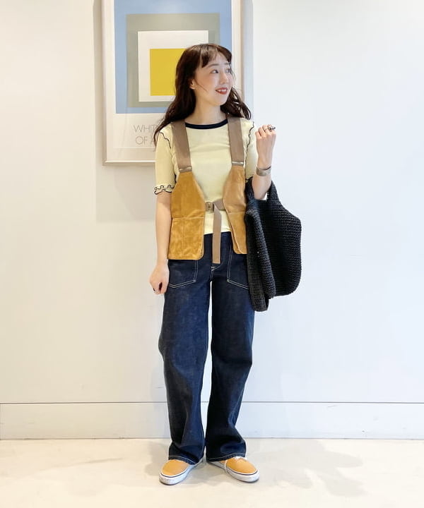 おのすさんの「BEAMS WOMEN｜【別注】BUZZ RICKSON'S / USアーミーDENIM」を使ったコーディネート