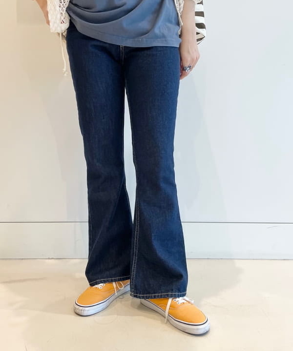 おのすさんの「BEAMS WOMEN｜【別注】GOOD ROCK SPEED / カレッジ Tシャツ」を使ったコーディネート