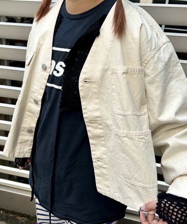 Kyooka Sayakaさんの「BEAMS WOMEN｜レース ニット ボレロ」を使ったコーディネート
