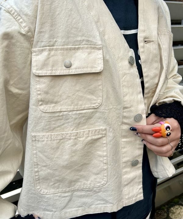 Kyooka Sayakaさんの「BEAMS WOMEN｜レース ニット ボレロ」を使ったコーディネート