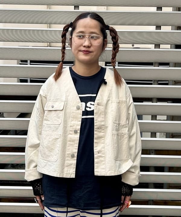 Kyooka Sayakaさんの「BEAMS WOMEN｜レース ニット ボレロ」を使ったコーディネート