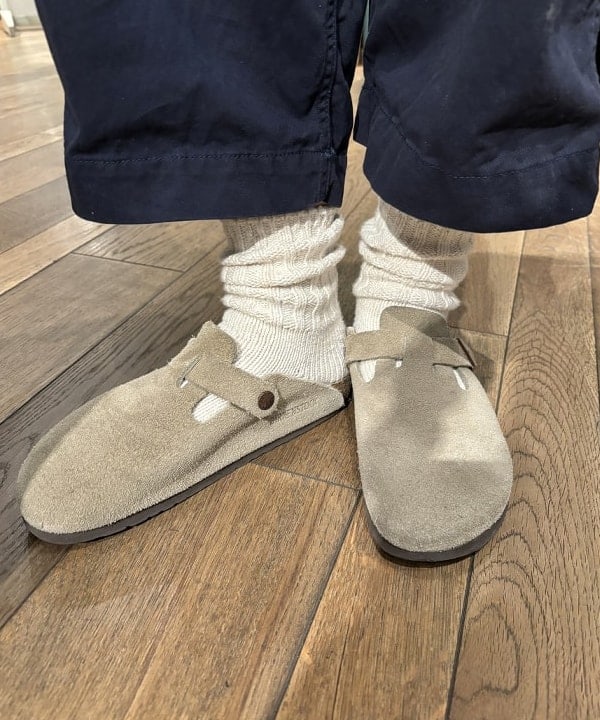 チナツさんの「BEAMS WOMEN｜スラブ ミックス ソックス」を使ったコーディネート