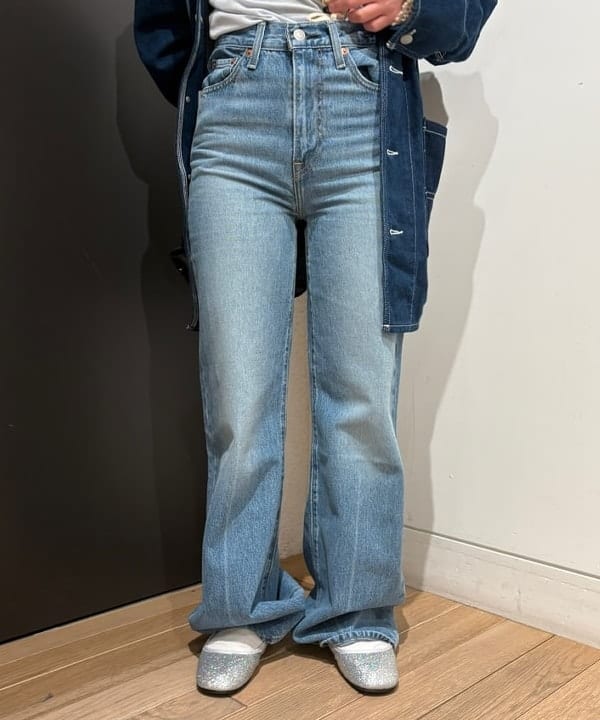 キムさんの「BEAMS WOMEN｜スパンコール ラメ ビーニー」を使ったコーディネート