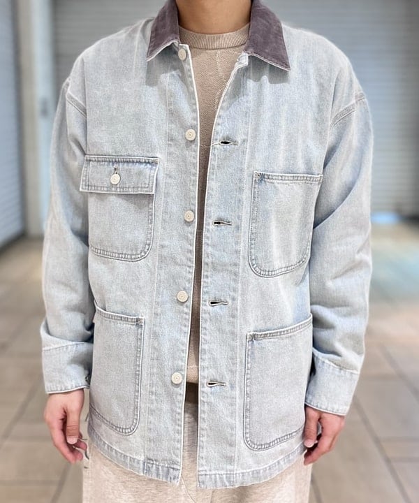 流聖さんの「BEAMS WOMEN｜デニム ルーズ カバーオール」を使ったコーディネート