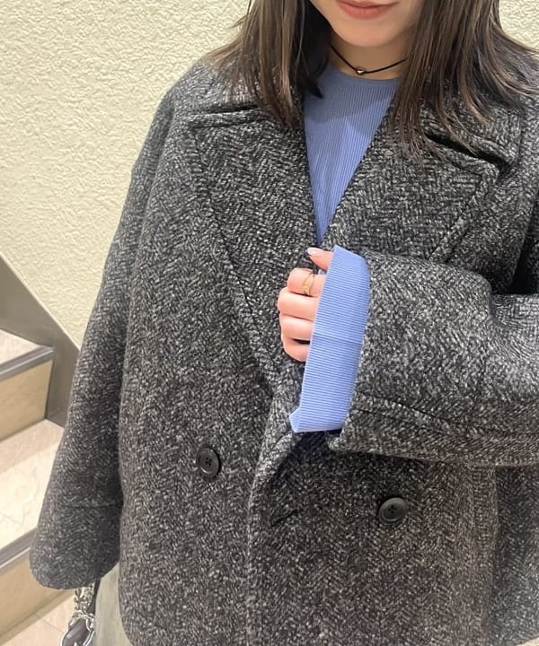 takeさんの「ボンディング ピーコート」を使ったコーディネート